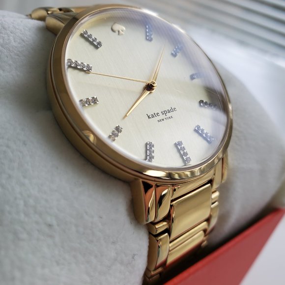 Kate Spade Yellow Gold Gramercy Bracelet Watch - Picture 3 of 12